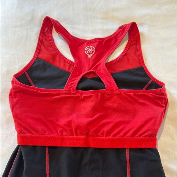 Tuff Athletics Tank Top Red and Black for Active Comfort Women's - Picture 9 of 12